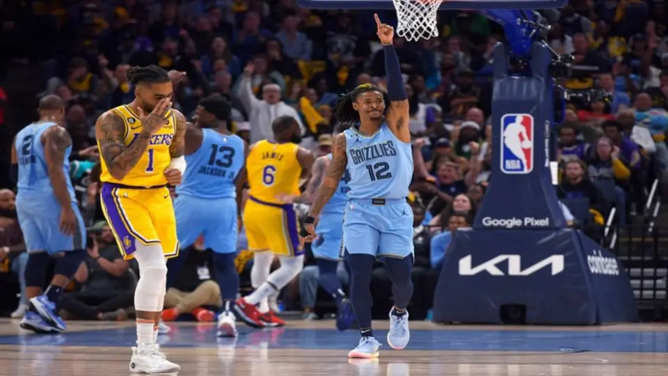 Grizzlies evitan eliminación al vencer 116-99 a Lakers