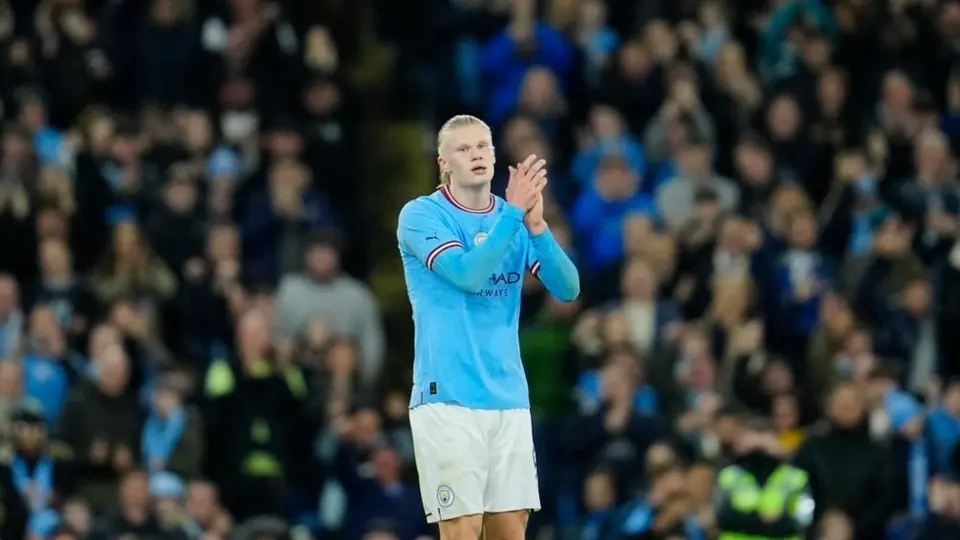 Haaland vuelve a entrenar con el City previo a la Champions