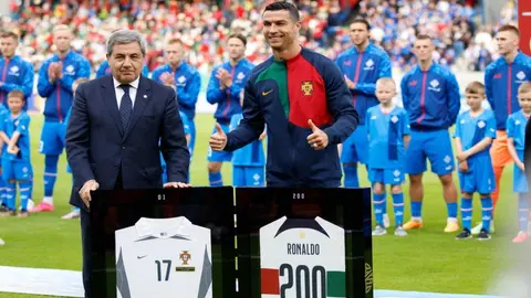 ¡Sigue rompiendo récords! Cristiano Ronaldo alcanzó los 200 partidos con Portugal