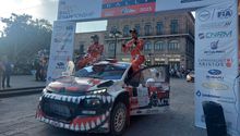 Ricardo Cordero se anotó la victoria del Rally 1000 en San Luis Potosi
