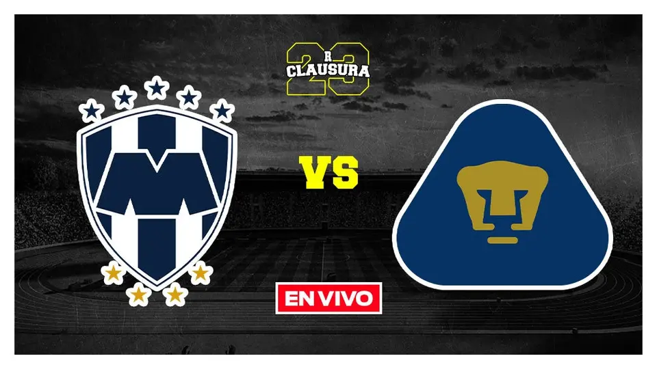 Monterrey vs Pumas Liga MX EN VIVO Jornada 17 Clausura 2023