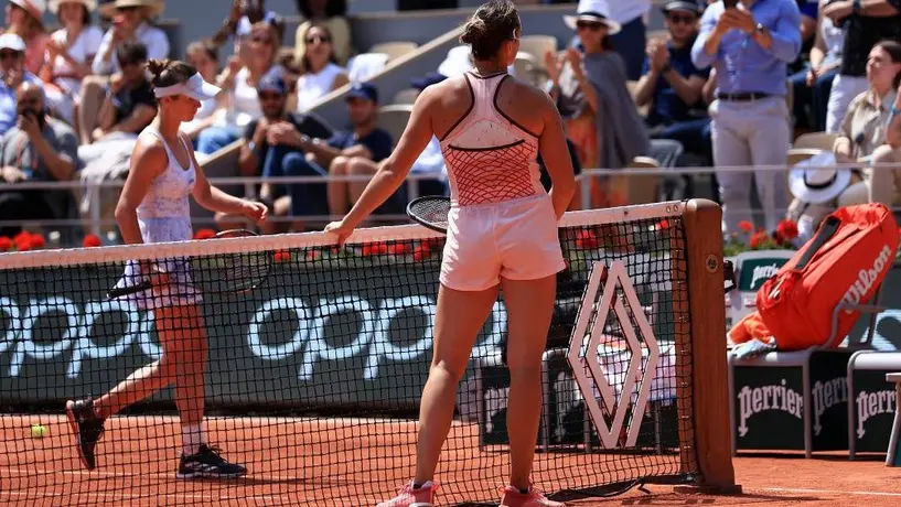 Roland Garros: Svitolina de Ucrania no dio la mano a Sabalenka de Bielorrusia