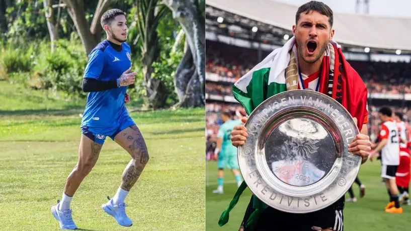 Carlos Salcedo a Santi Giménez: 'La banda de Cruz Azul te echa de menos'