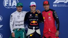 Checo Pérez se burló de Fernando Alonso y Carlos Sainz: '¿Ya son amigos otra vez, cabro...s?'