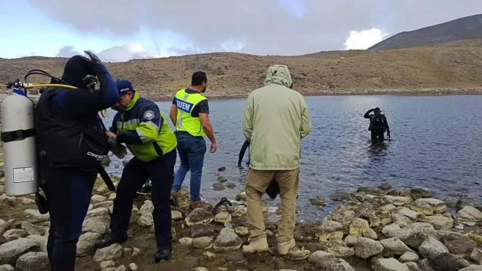 Joven fallece ahogado en la laguna del Nevado de Toluca