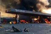 Video: Momento exacto de explosión de pipa en gasolinera de Tula