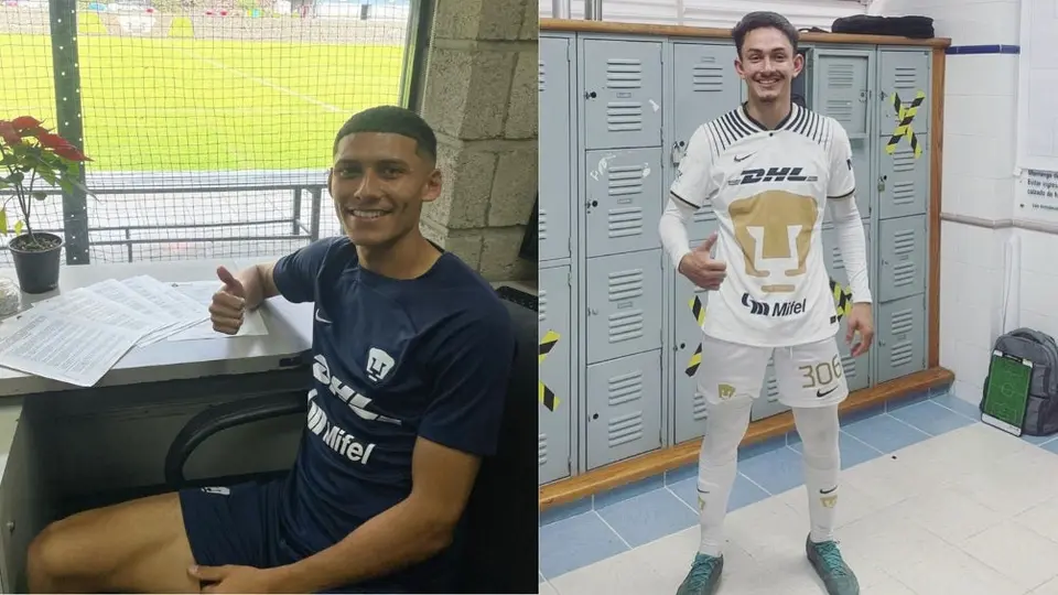 Pumas: Roberto Mejía y Ralph Fonseca, nuevas 'joyas' juveniles de la UNAM