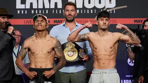 Bronco Lara pierde título de peso pluma de la AMB en la báscula ante Leigh Wood