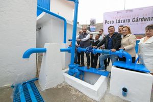 Inauguran pozo en la colonia Lázaro Cárdenas en apoyo a 7 mil atizapenses