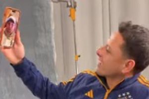 Chicharito Hernández respondió videollamada del Canelo Álvarez en evento del LA Galaxy