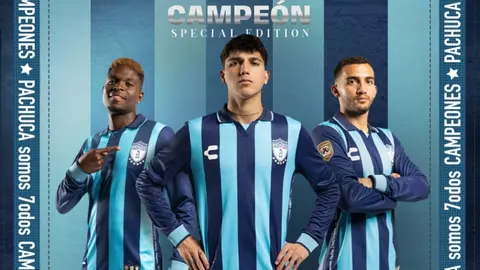 Pachuca conmemora 130 años de historia con jersey especial