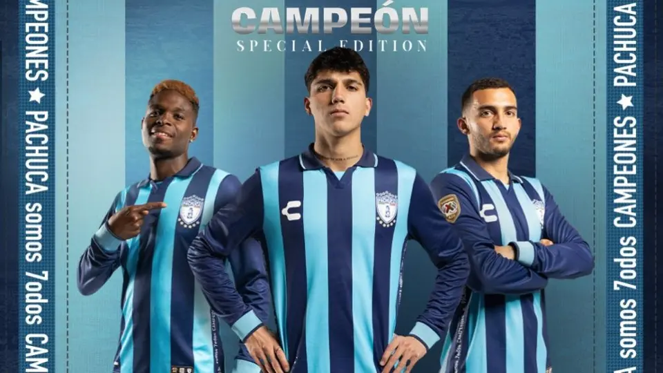 Pachuca conmemora 130 años de historia con jersey especial