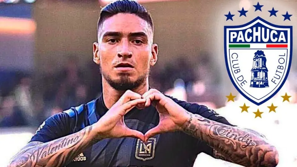 Chicho Arango, refuerzo de Pachuca; fue presentado claramente al ritmo de Shakira