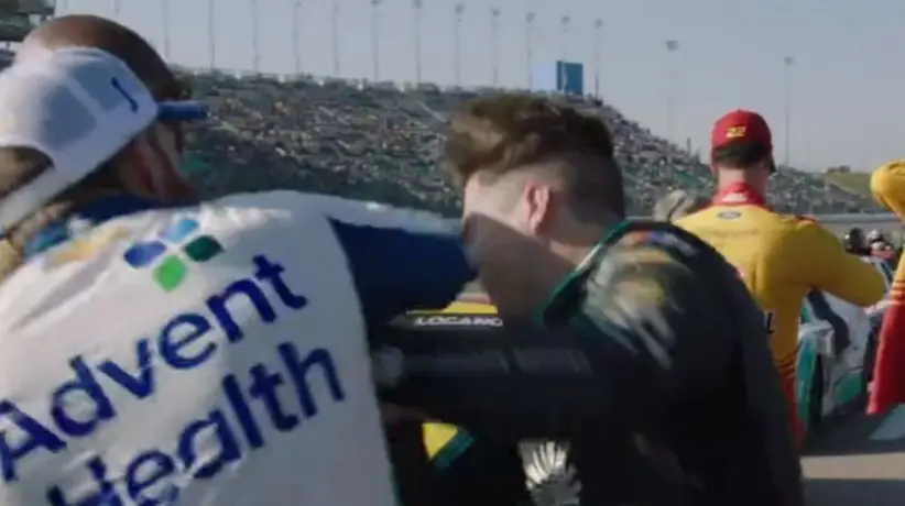 Nascar: Ross Chastain y Noah Gragson se fueron a los golpes tras el Kansas Speedway