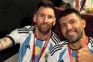 Kun Agüero sobre los goles de Cristiano Ronaldo: "Anota de suerte"