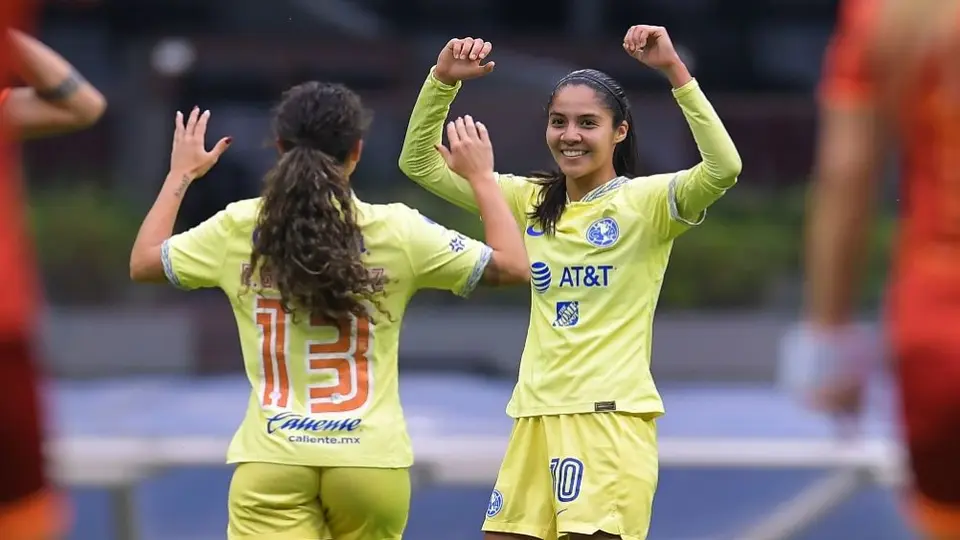 América Femenil goleó a Juárez y clasificó a Semifinales; Alison González llegó a 100 goles en la liga