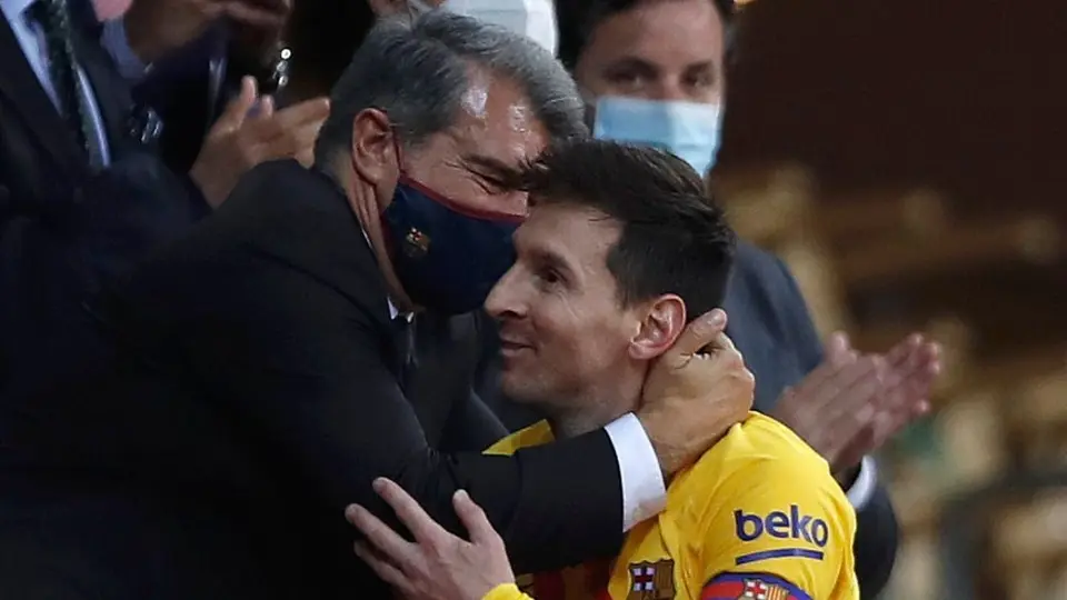 Laporta da un raspón a Messi tras el anuncio de que jugará en Inter MIami en la MLS