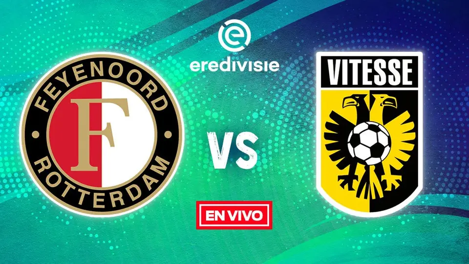 Santiago Giménez: Feyenoord vs Vitesse Eredivisie EN VIVO Jornada 34