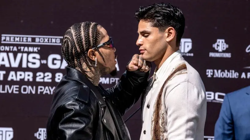 Ryan García vs Gervonta Davis: Se calentó la conferencia de prensa