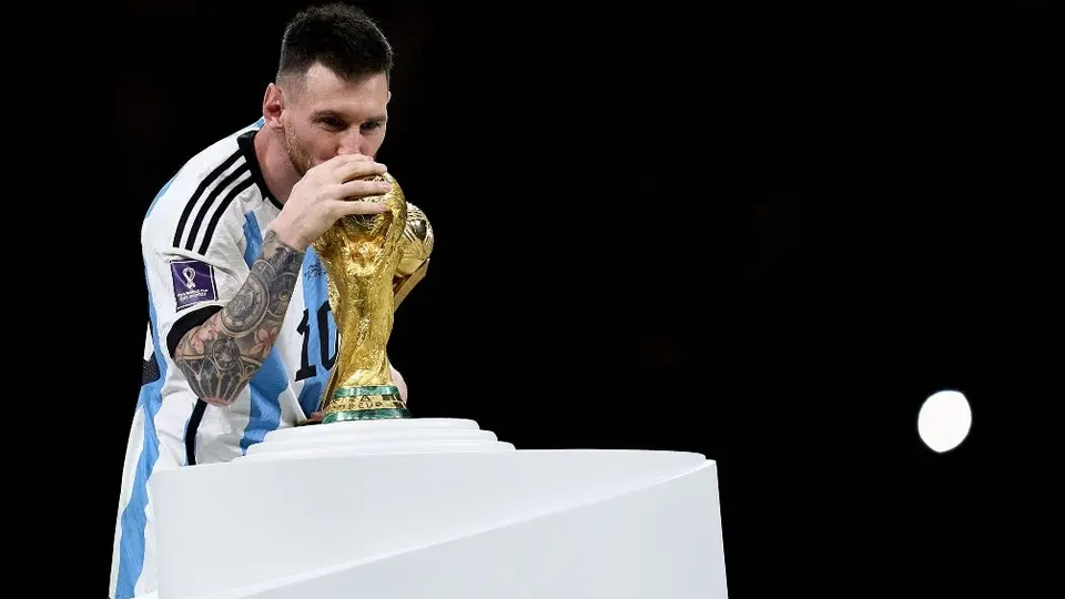Leo Messi, a la par de 'D10S'