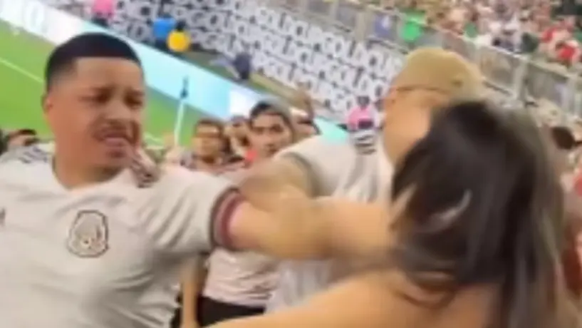 Aficionados del Tri iniciaron conato de bronca en las gradas ante Honduras