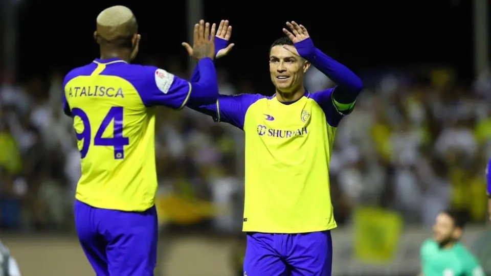 Cristiano Ronaldo anotó en la victoria del Al-Nassr y se acercan al líder