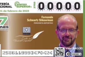 David Faitelson, Enrique Burak y Fernando Schwartz estarán en billetes de Lotería