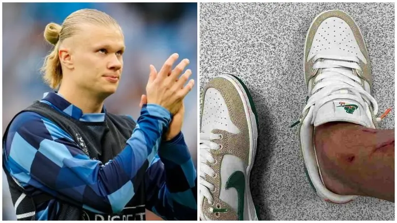 ¡Hermano, ya eres mexicano! Erling Haaland presume sus tenis de Jarritos