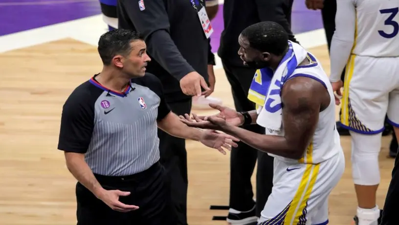 NBA: Draymond Green fue expulsado por tremendo pisotón a Domantas Sabonis