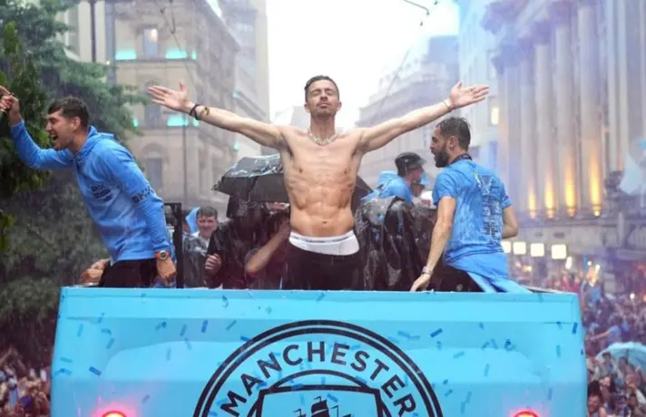 Jack Grealish sobre sus festejos tras ganar la Champions: 'No me arrepiento cuando me voy de fiesta'