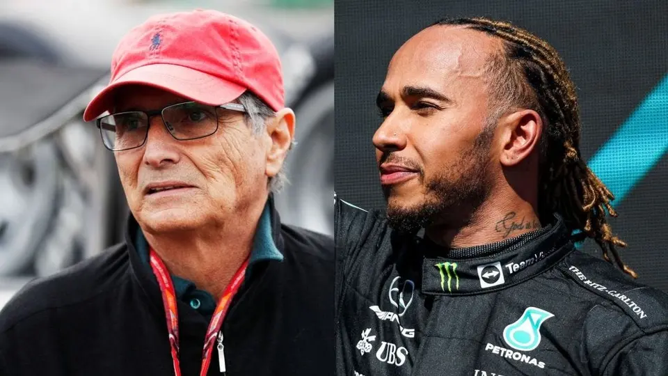 Nelson Piquet, fue multado por comentarios racistas sobre Lewis Hamilton