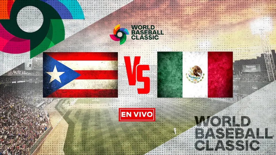 Puerto Rico vs México Clásico Mundial de Beisbol 2023 EN VIVO Cuartos de Final