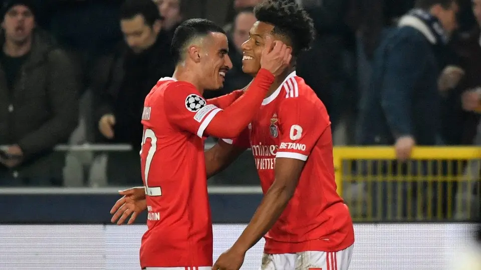 Benfica gana ante Brujas en la Ida de Octavos de la Champions League