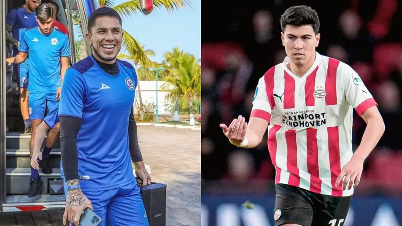 Carlos Salcedo manda 'mensajito' a Erick Gutiérrez: 'Ya vente para Cruz Azul'