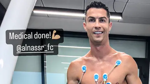 Cristiano Ronaldo: Pasó los exámenes médicos y físicos con el Al-Nassr