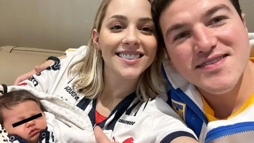 Samuel García y Mariana Rodríguez confirmaron que su hija le va a Rayados de Monterrey