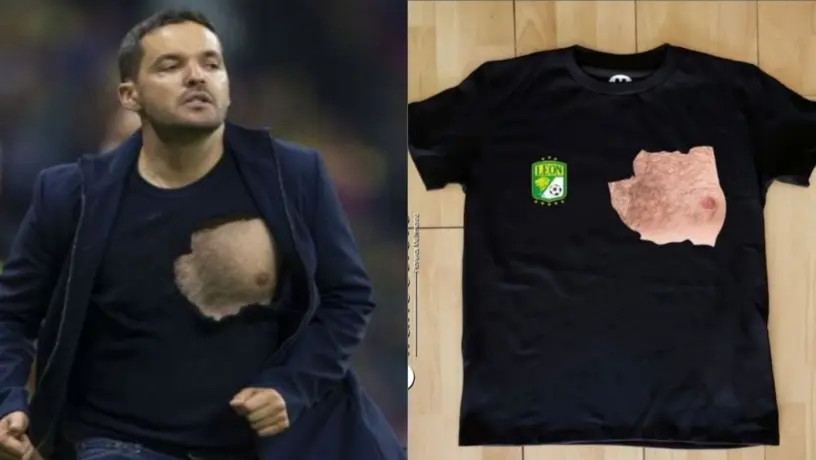 Recrean playera de Nicolás Larcamón tras altercado con Tano Ortíz