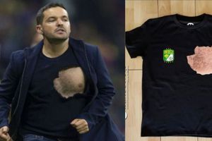 Recrean playera de Nicolás Larcamón tras altercado con Tano Ortíz
