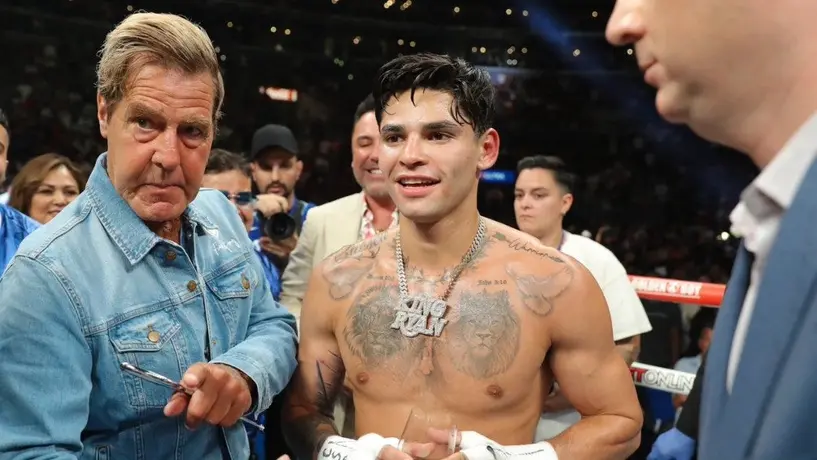 Ryan García despide a Joe Goossen tras perder con Gervonta Davis