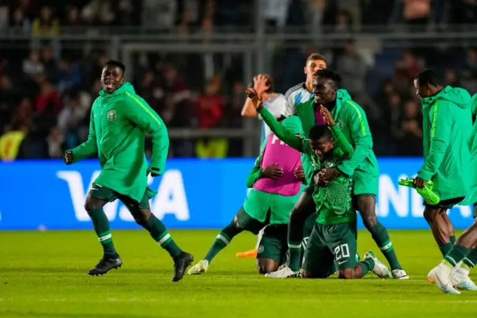 Nigeria anotó gol a Argentina segundos después de que un comentarista se burlara de ellos