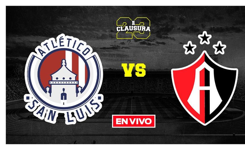Atlético de San Luis vs Atlas Liga MX EN VIVO Jornada 17 Clausura 2023 ...