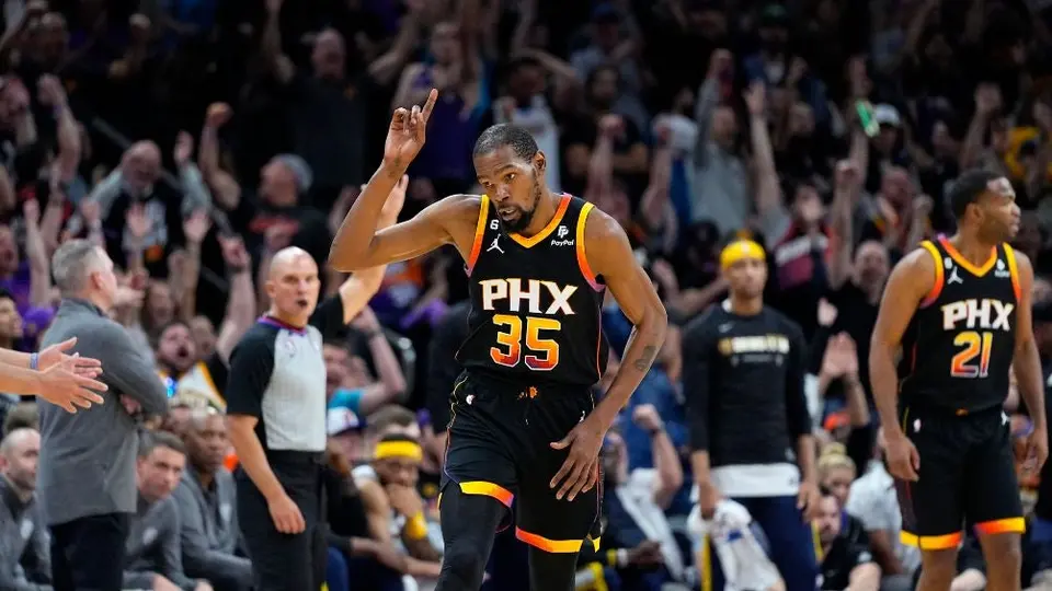 Suns iguala la serie con la dupla Booker-Durant sobre los Nuggets