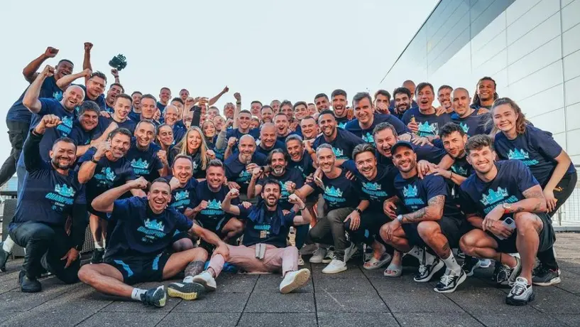 Manchester City: Así festejaron los de Guardiola el Tricampeonato en Premier League