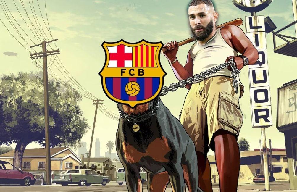 Benzema, protagonista de los memes del Barcelona vs Real Madrid