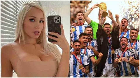 Daniella Chávez acusa que jugadores de Argentina la buscaron para tener sexo