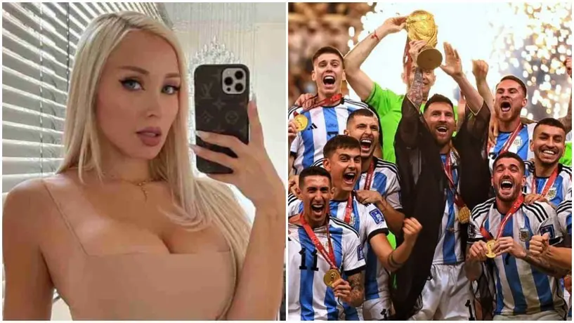 Daniella Chávez acusa que jugadores de Argentina la buscaron para tener sexo