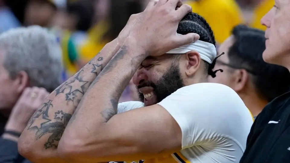 Lakers confían en tener a Anthony Davis en cancha para el sexto duelo contra Warriors