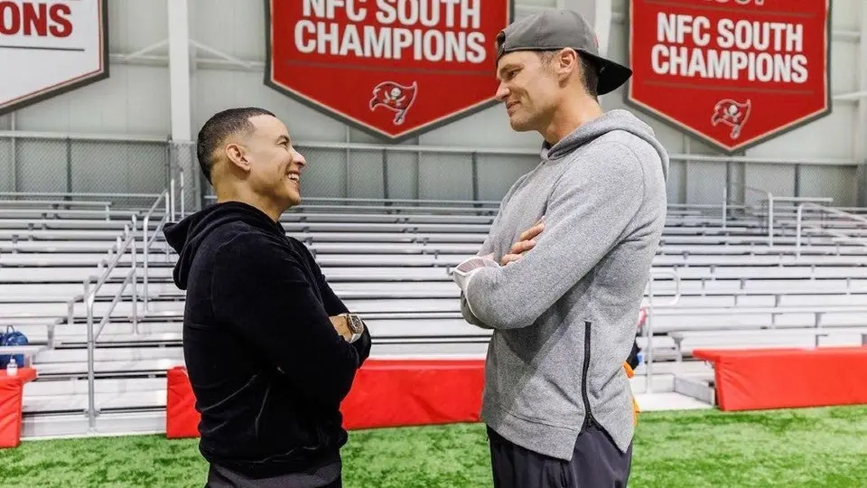 Tom Brady y Daddy Yankee juntos: “Mucho respeto pa’ la cabra"
