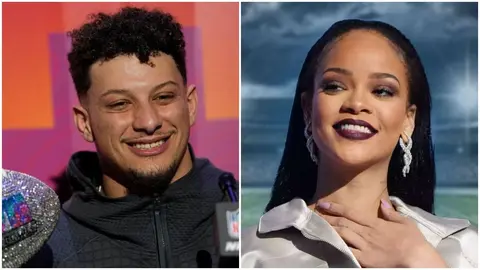 Super Bowl LVII: Patrick Mahomes, troleado con broma sobre Rihanna