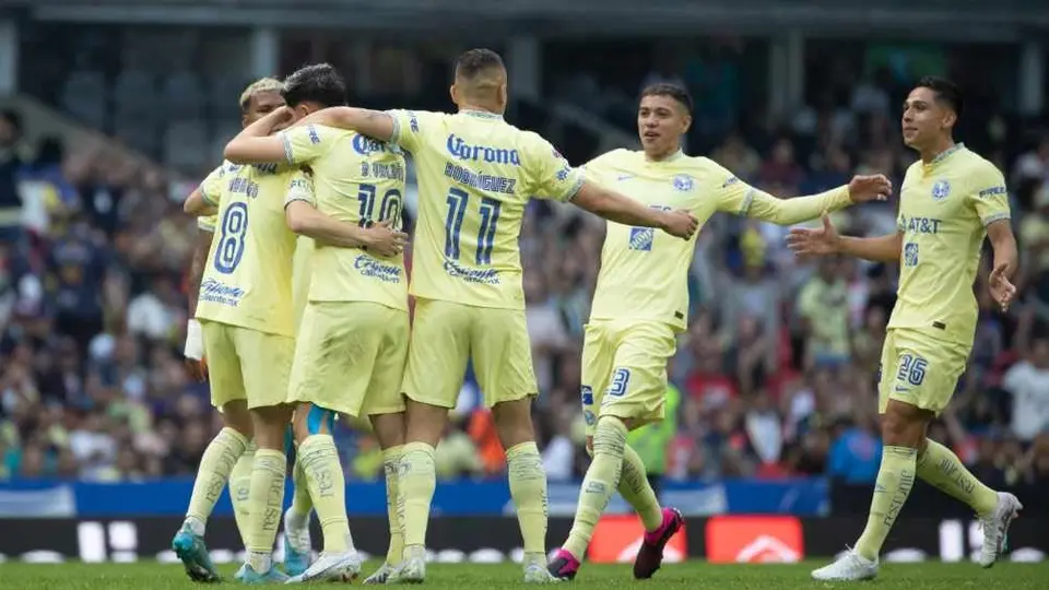 América venció a Necaxa en el Estadio Azteca y siguen invictos
